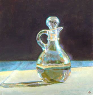 328x335 Olive Oil By Jeffrey Hayes Oils Still Life Oil - Olive Oil Painting