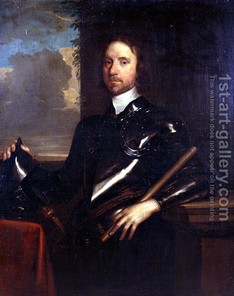 474x600 Oliver Cromwell Robert Walker Reproduction 1st Art Gallery - Oliver Cromwell Painting