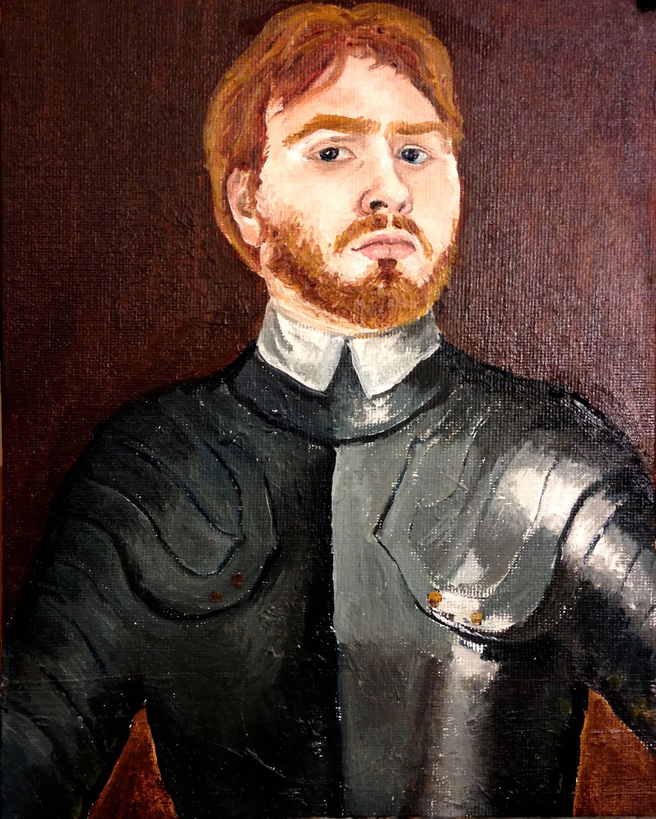1282x1600 Pen, Paint And Pixels A Friend As Oliver Cromwell Portrait - Oliver Cromwell Painting