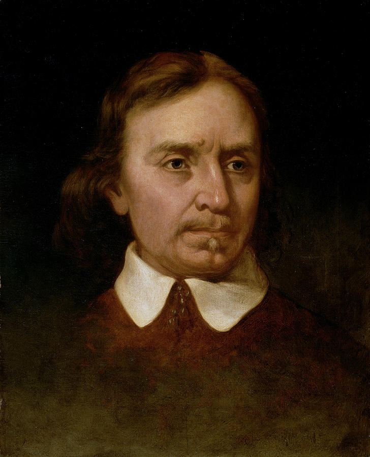 728x900 Portrait Study Of Oliver Cromwell Painting By Martin Johnson Heade - Oliver Cromwell Painting