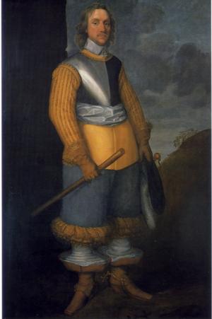 300x451 Oliver Cromwell, Lord Protector - Oliver Cromwell Painting
