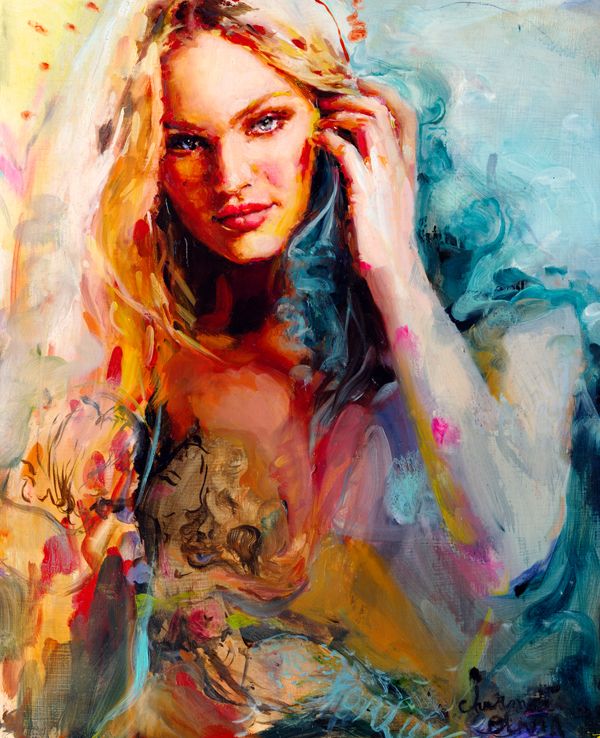 600x738 Paintings By Charmaine Olivia Paintings, Portraits And Artwork - Olivia Painting