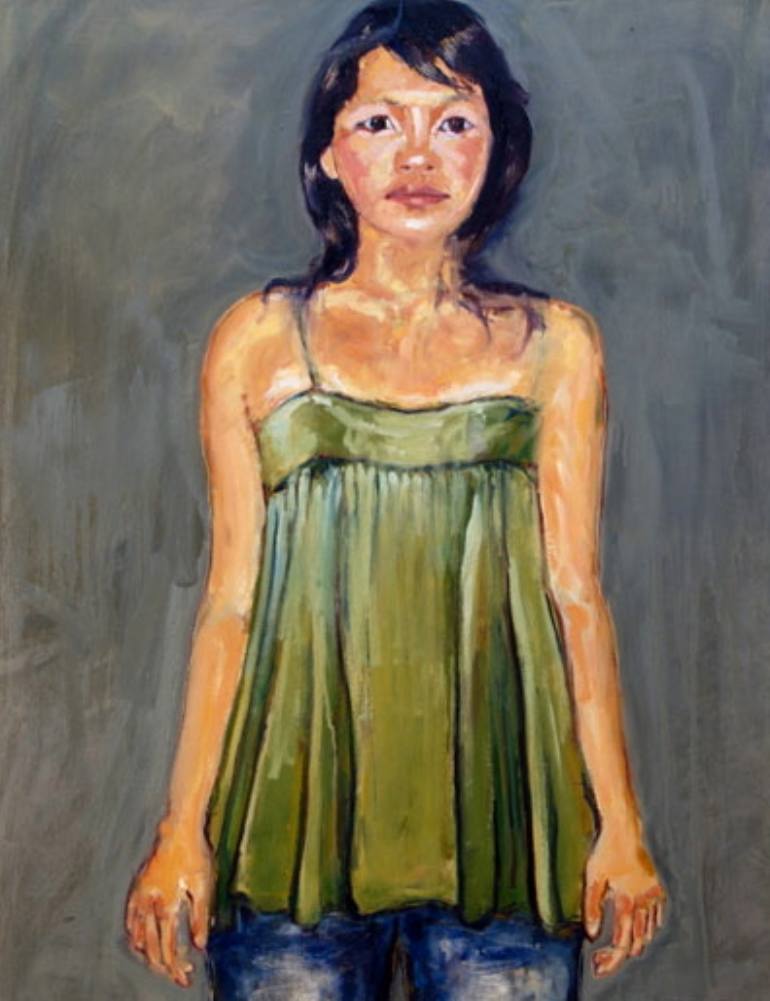 770x1001 Saatchi Art Olivia Painting By Mark Pacheco - Olivia Painting