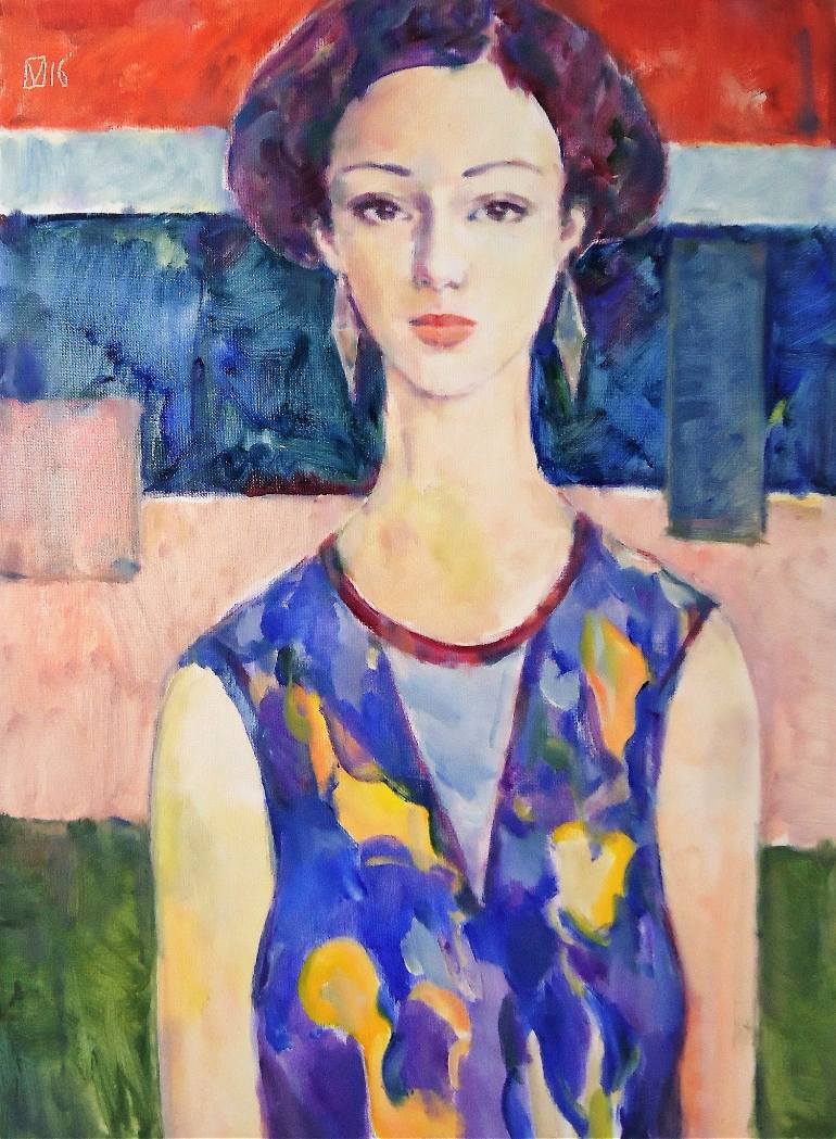 770x1049 Saatchi Art Woman 49 Olivia Painting By Vale Ovchinnikov - Olivia Painting