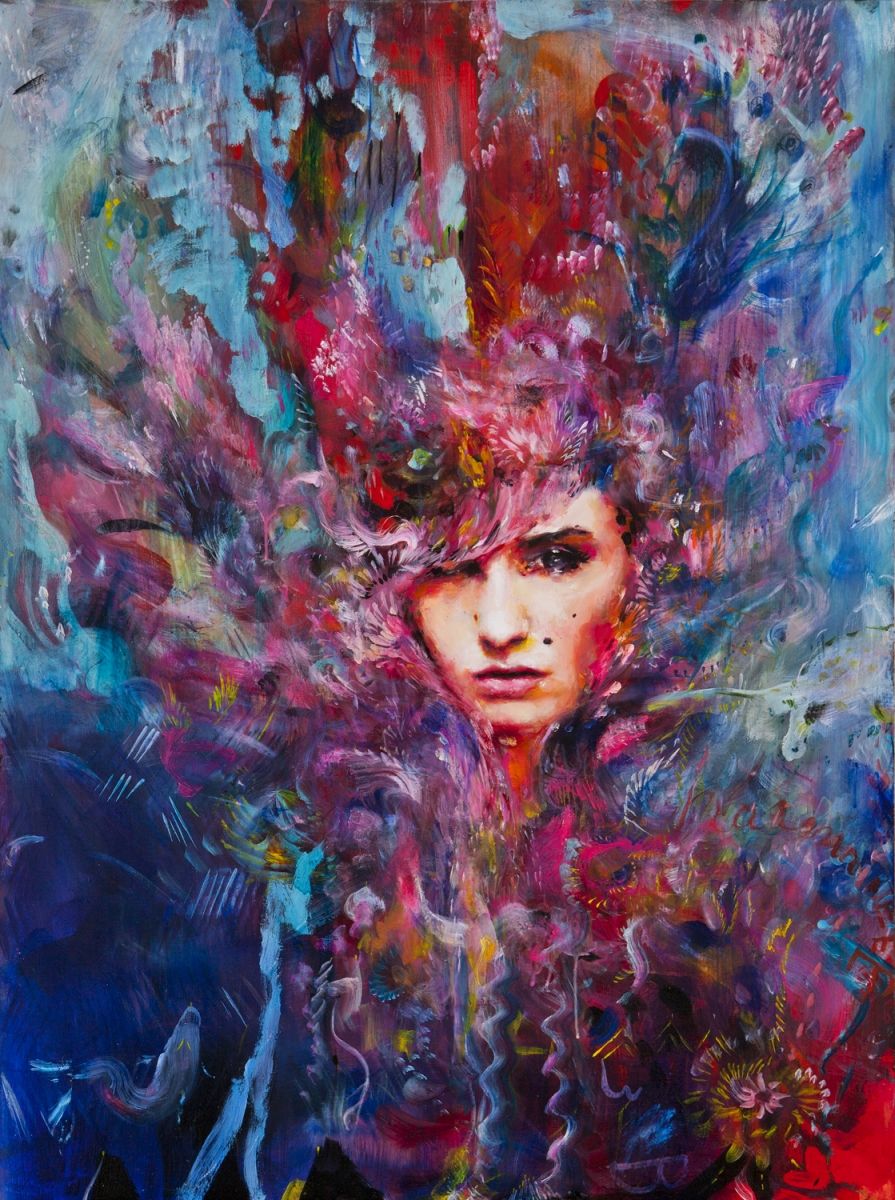 895x1200 Charmaine Olivia Halcyon Exciting Paintings - Olivia Painting