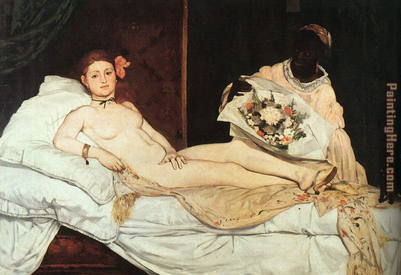 800x550 Edouard Manet Olympia Painting Anysize 50% Off - Olympia Painting