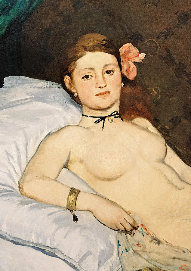 635x900 Olympia Painting By Edouard Manet - Olympia Painting