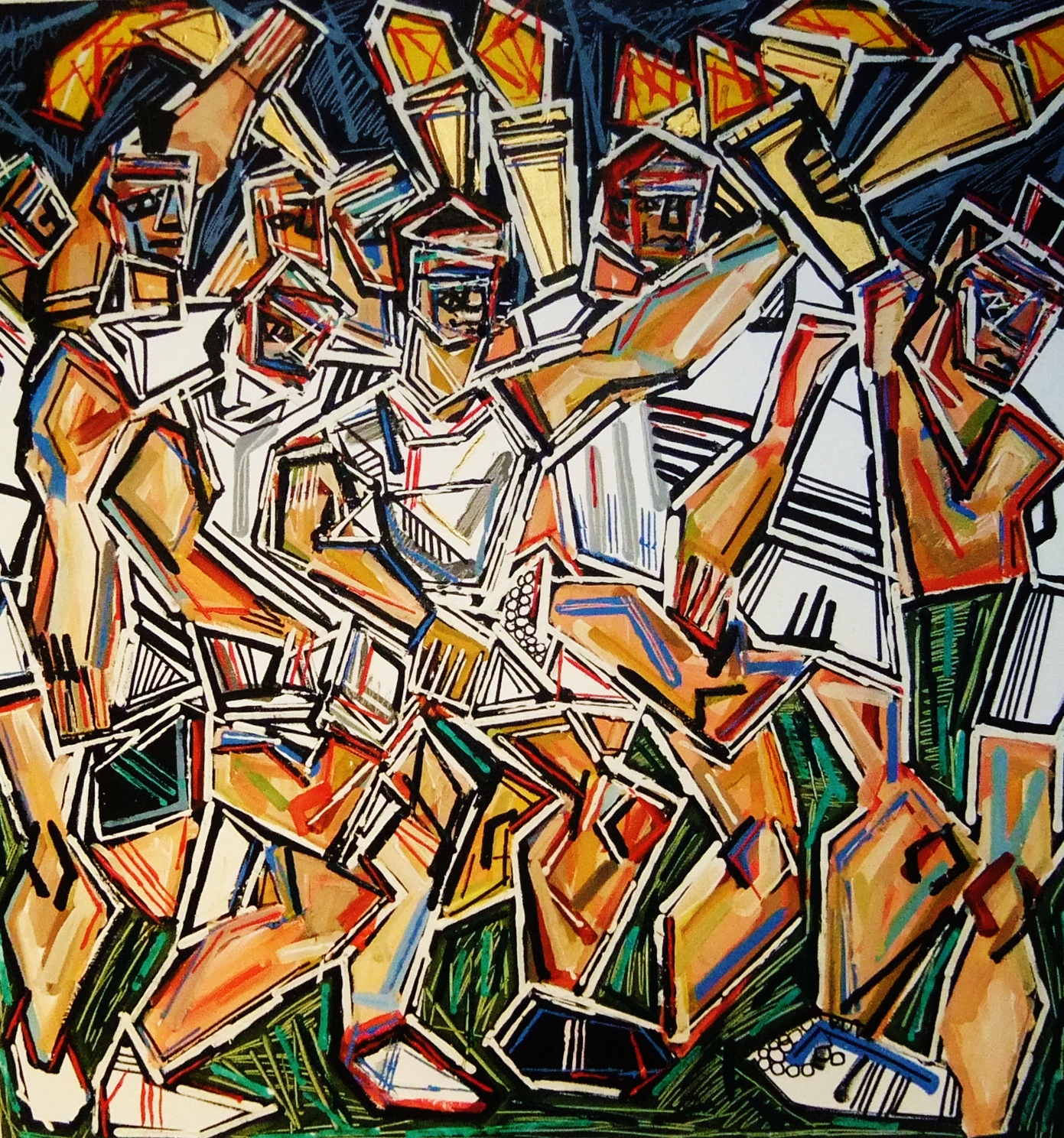 1391x1488 Benmosleyart Sport And Fine Art Paintings By Artist Ben Mosley - Olympic Painting