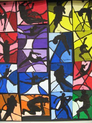 300x400 Clayton Elementary Art - Olympic Painting