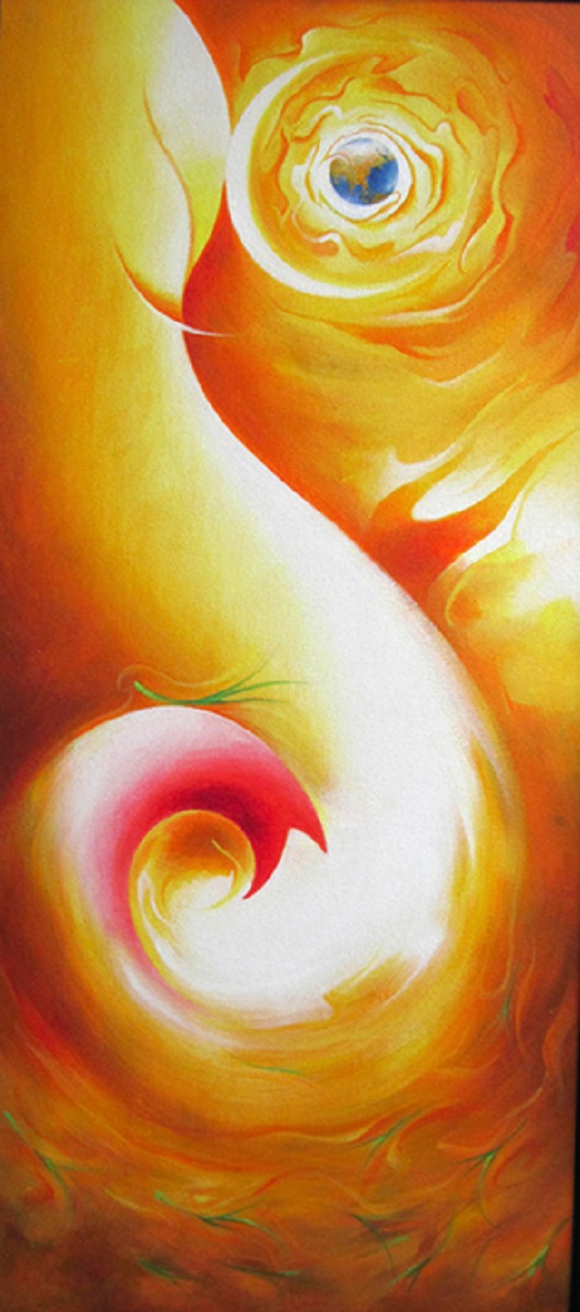 531x1200 Buy Painting Om Artwork No 7118 By Indian Artist Vijay Nyalpelly - Om Painting