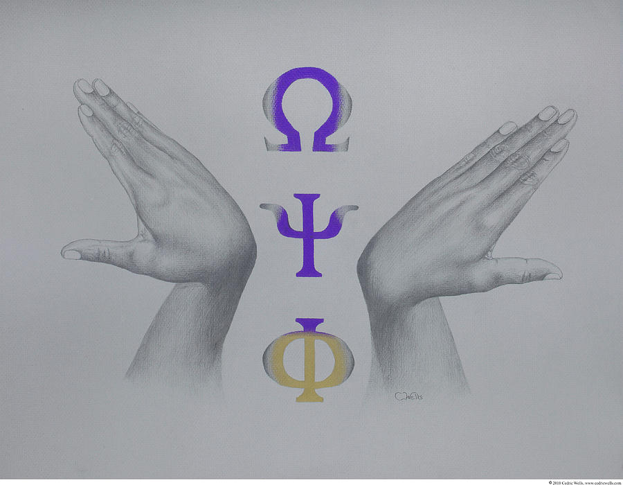 900x700 Omega Psi Phi Art Fine Art America - Omega Psi Phi Painting