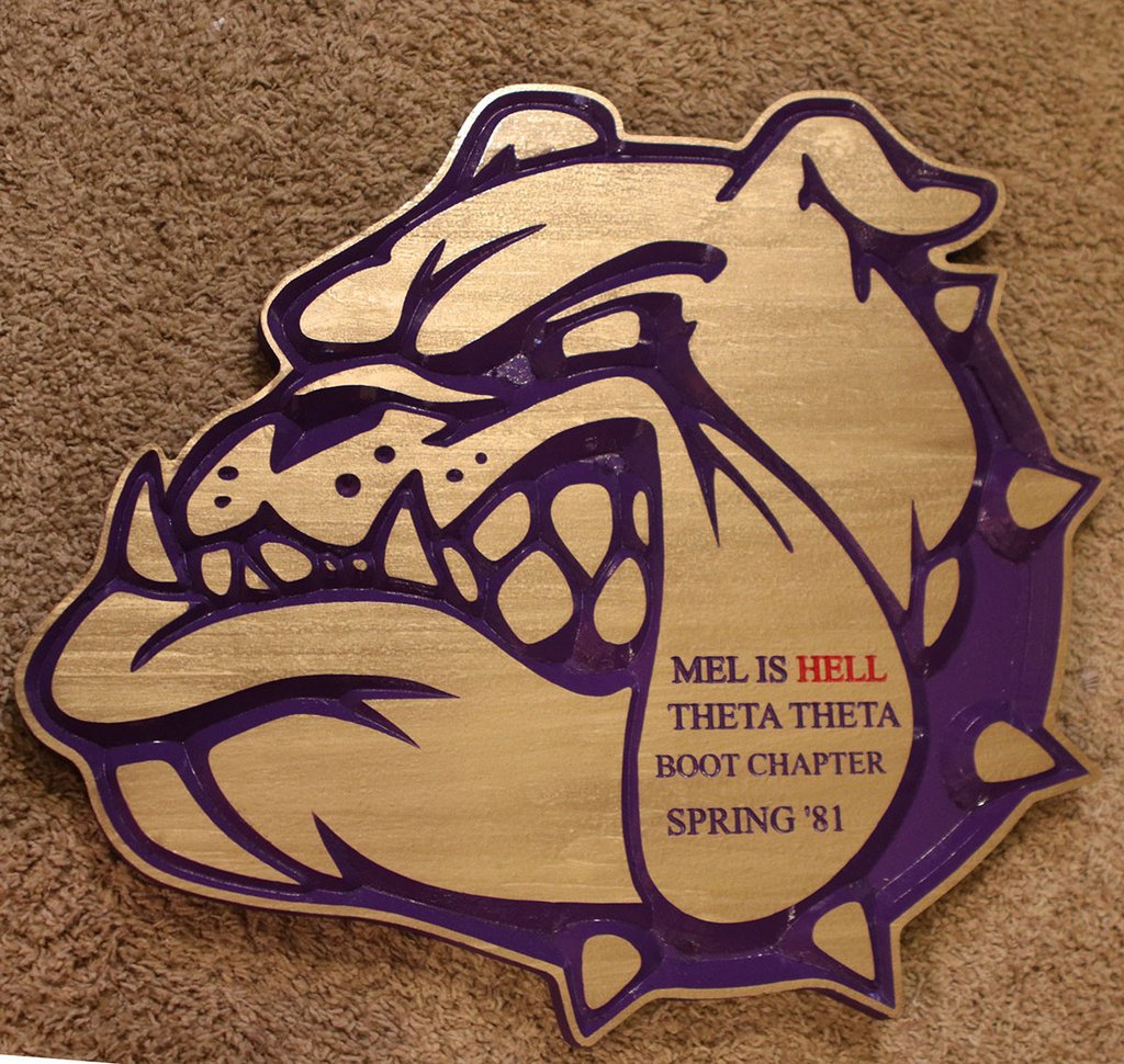 1024x970 Omega Psi Phi Dog - Omega Psi Phi Painting