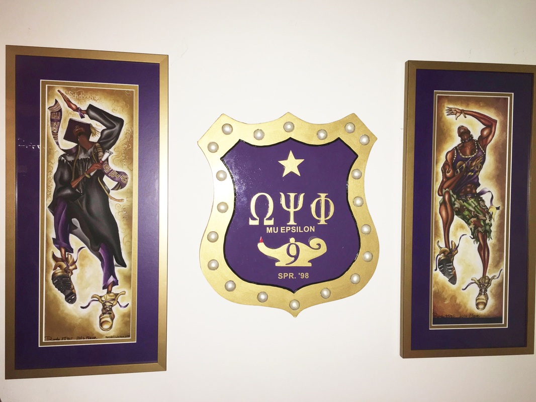 Omega Psi Phi Painting At PaintingValley.com | Explore Collection Of ...