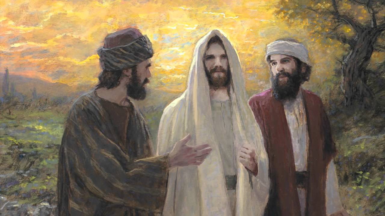 1280x720 The Road To Emmaus - On The Road To Emmaus Painting