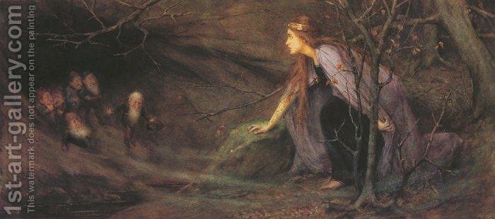 700x311 Once Upon A Time I Henry Meynell Rheam Reproduction 1st Art Gallery - Once Upon A Time Painting