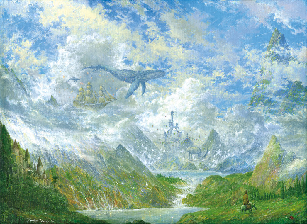 1047x764ce Upon A Time By Ebineyland - Once Upon A Time Painting