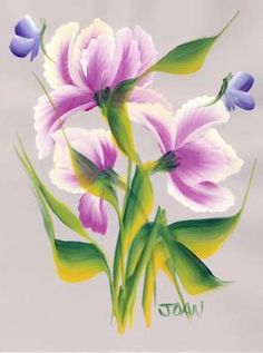 236x317 This Is The One Stroke Flowers That I Am Going To Paint On My - One Flower Painting