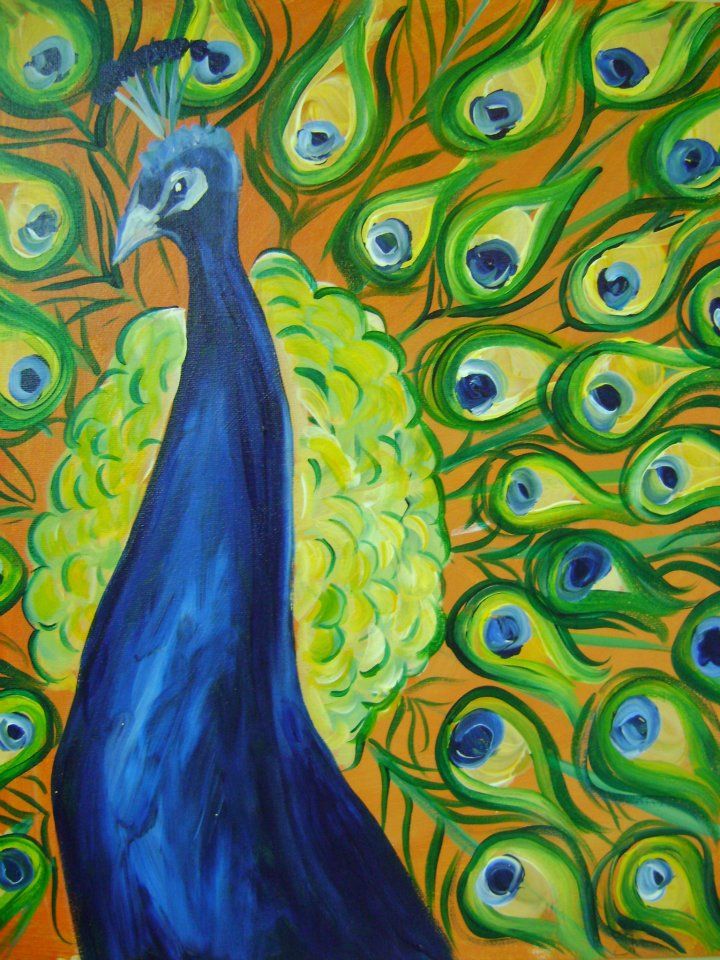 720x960 Painting With A Twist. I Want To Do This One!! Love Pwat! Crafts - One Love Painting