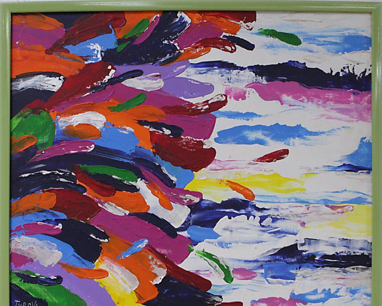 770x618 Saatchi Art One Sided Love Painting By Tatiana Turova - One Love Painting