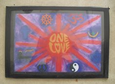 236x173 Fish Tile, Glass Paint Priyan Art - One Love Painting