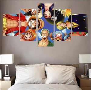 300x296 One Piece Characters Canvas Hd Prints Painting Wall Art Home Decor - One Piece Painting