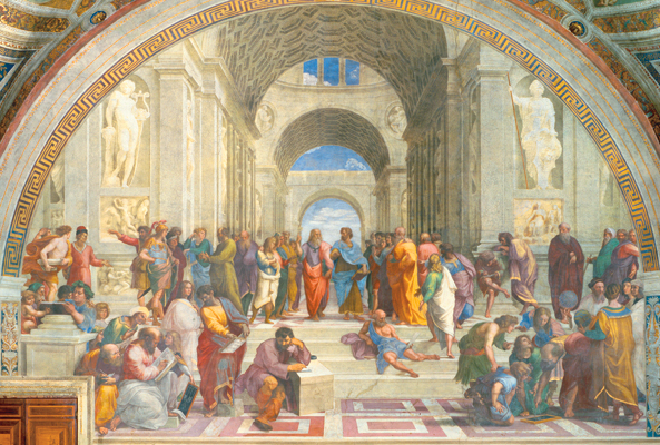 593x400 Art History In Perspective Scholastic Art - One Point Perspective Painting