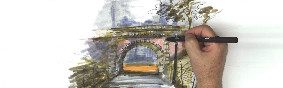 960x300 Perspective The Rest Of One Point Perspective New - One Point Perspective Painting