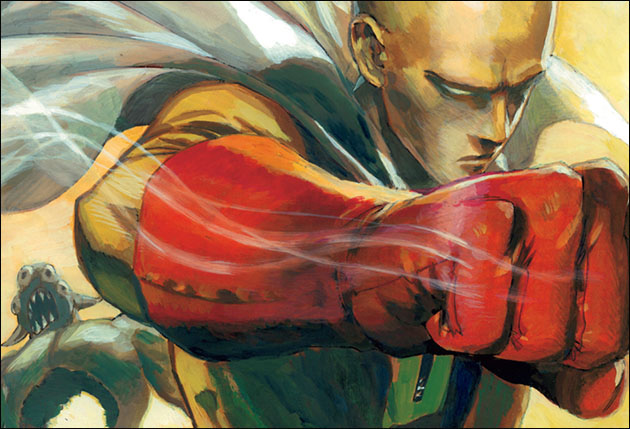 630x429 Viz Blog One Punch Man Vols. - One Punch Man Painting