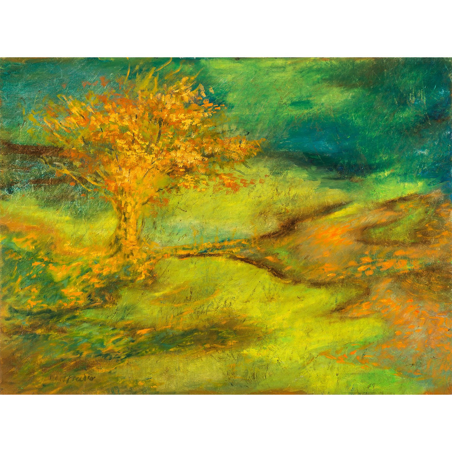 1500x1500 One Tree Hill - One Tree Hill Painting