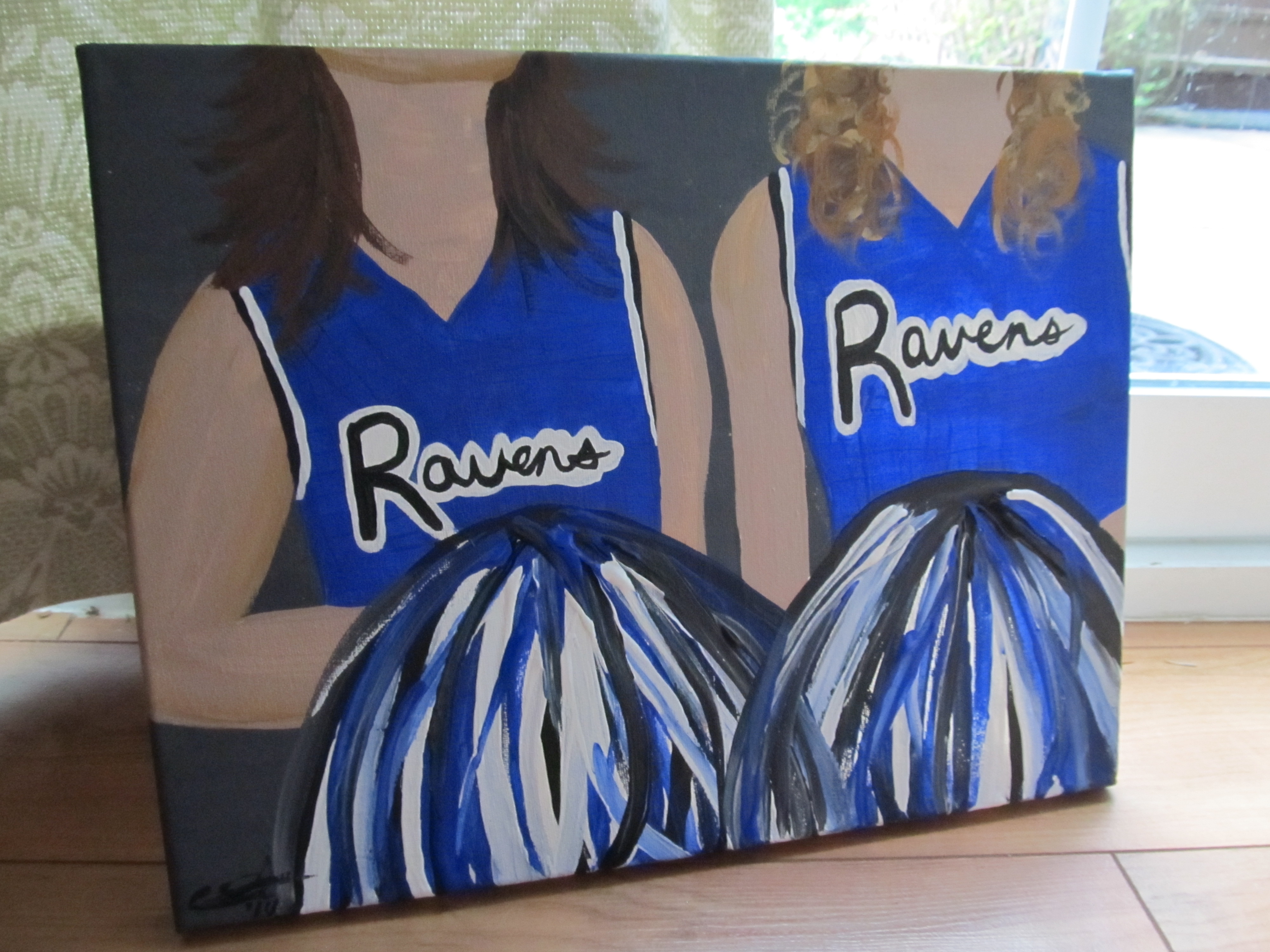 4000x3000 Worship The Brand - One Tree Hill Painting