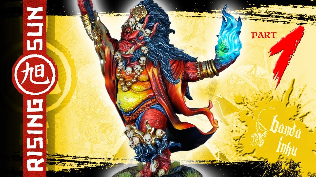 1280x720 Painting Rising Sun Ep. 1 - Oni Painting