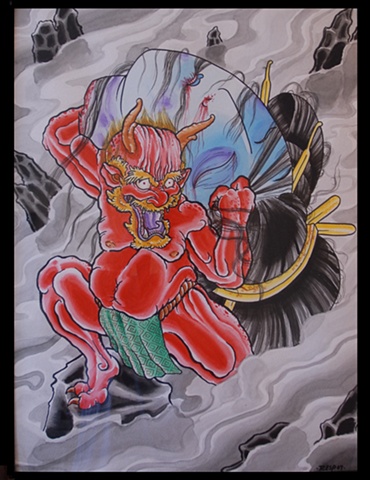 370x480 Resp - Oni Painting