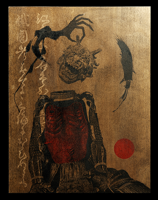 553x700 Oni Painting By Masazumi Nishino - Oni Painting