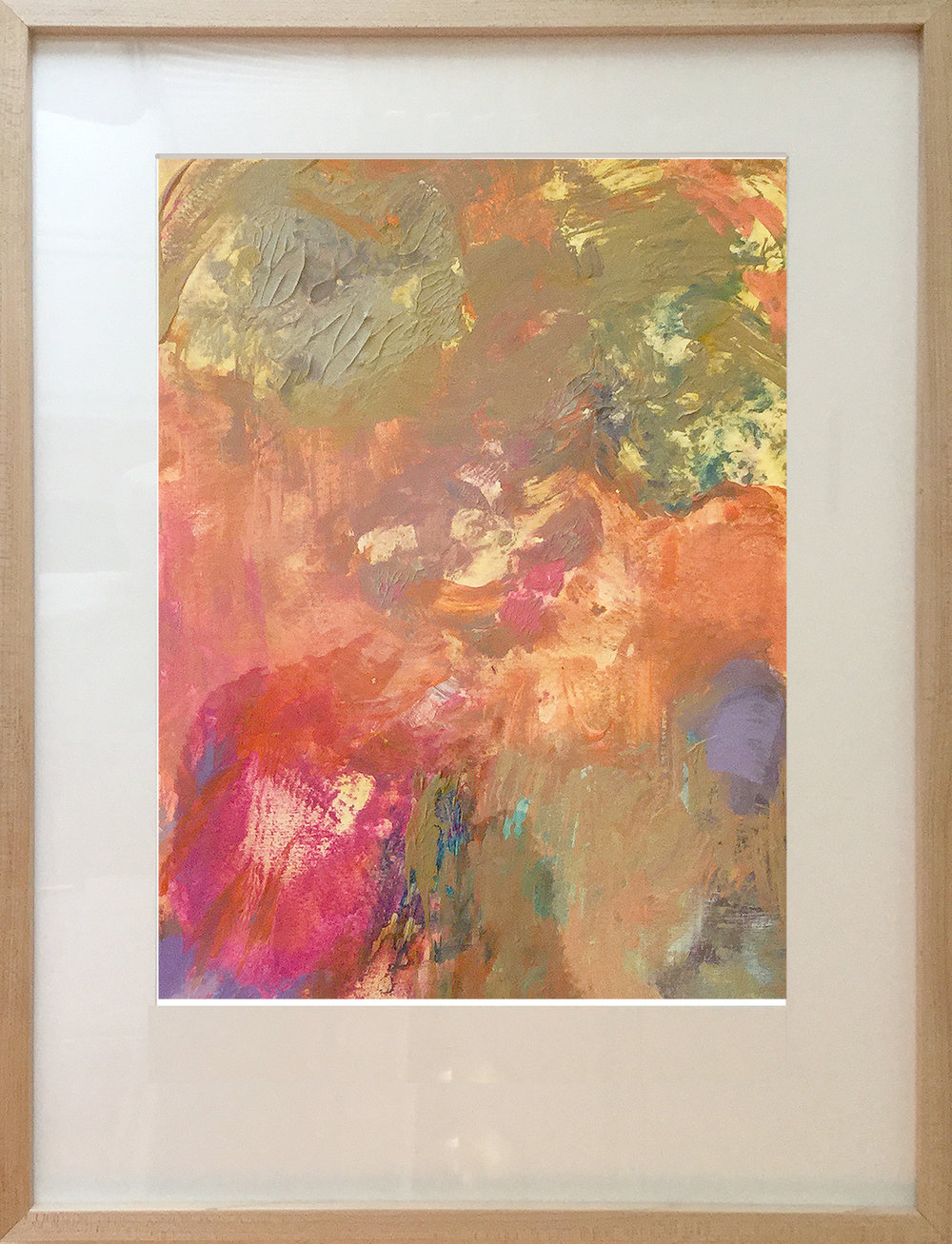 1000x1307 Joan's Garden (Painting Only) Lynne Cunningham - Only Painting