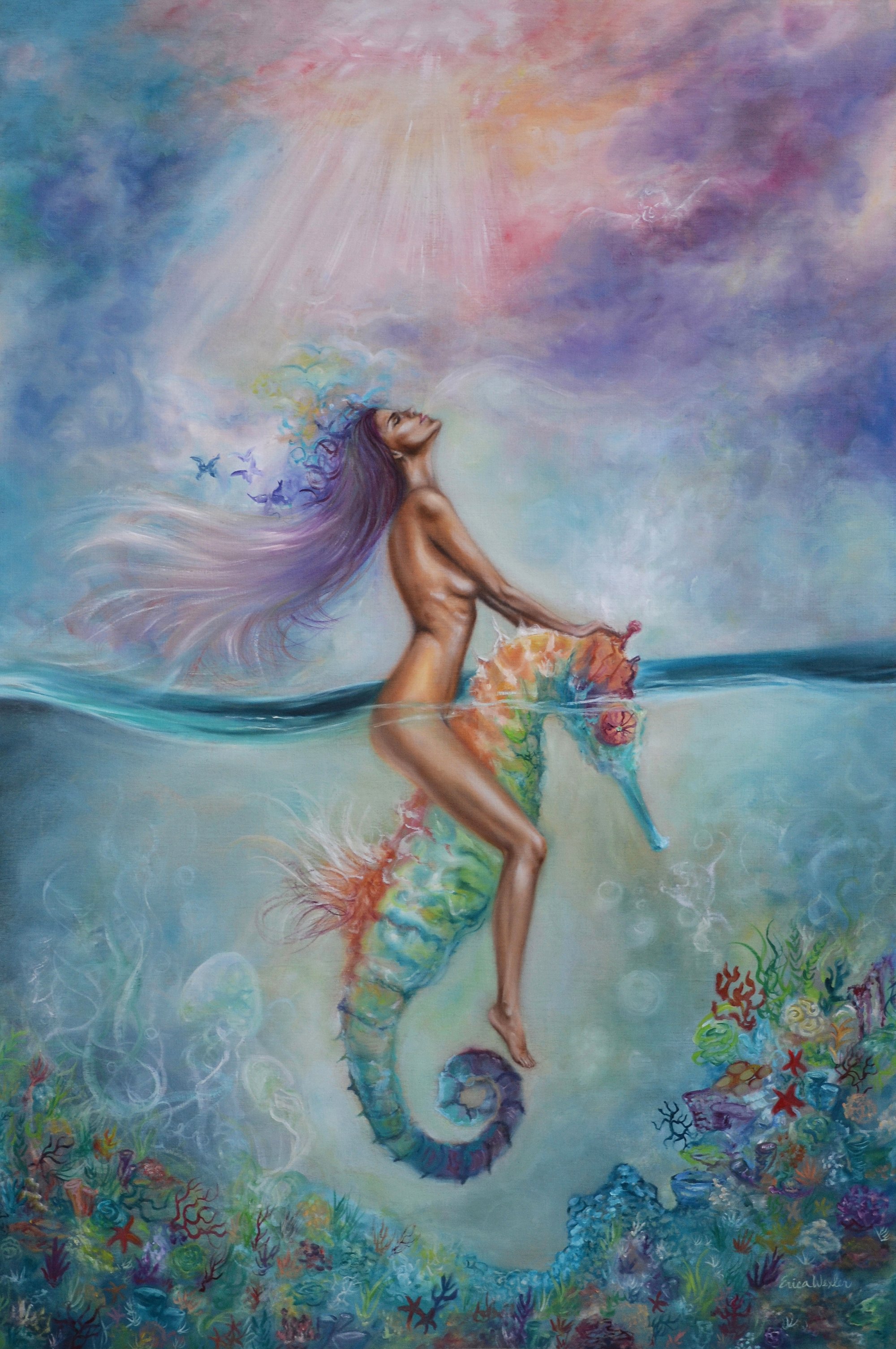 2000x3010 Journey Home ~ Sold ~ Prints Only Surrealism Art Paintings For Sale - Only Painting