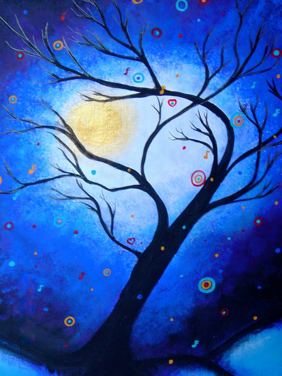 1200x1600 Make The Best Of Things Family Tree Painting Part 1 - Only Painting