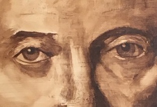 313x214 Painting A Portrait With Only One Color Mylatestart - Only Painting