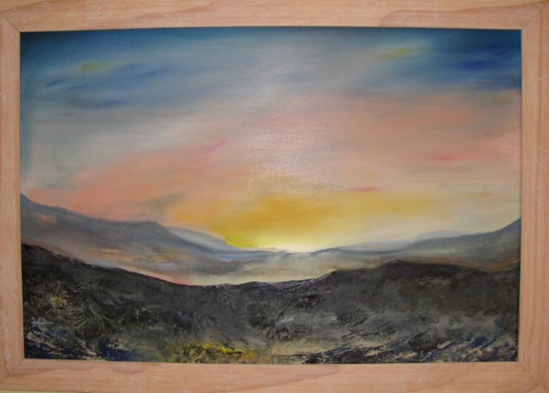 770x552 Saatchi Art Desolation And Hope. (Framed) No 1 Of Only 3 Art - Only Painting