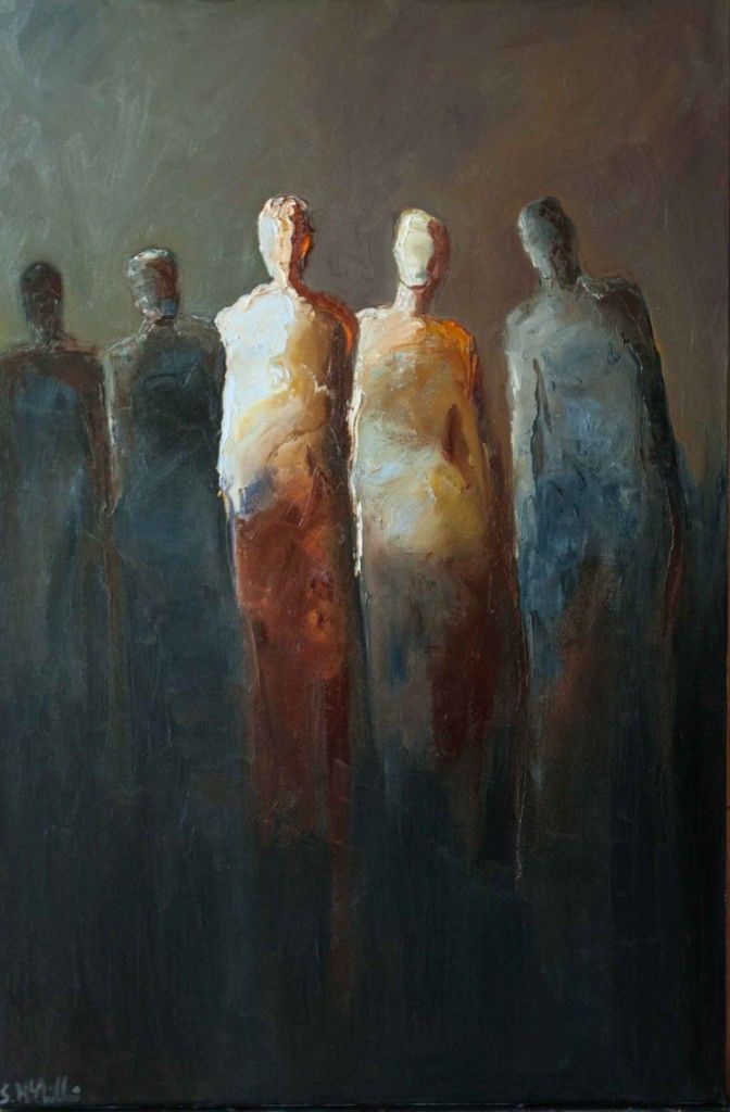 672x1024 The Only Two People By Shelby Mcquilkin This Painting Is - Only Painting