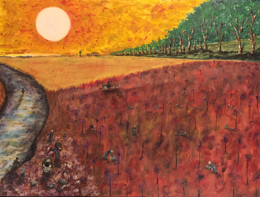 1030x780 The Red Vineyard Is The Only Painting Van Gogh Sold - Only Painting