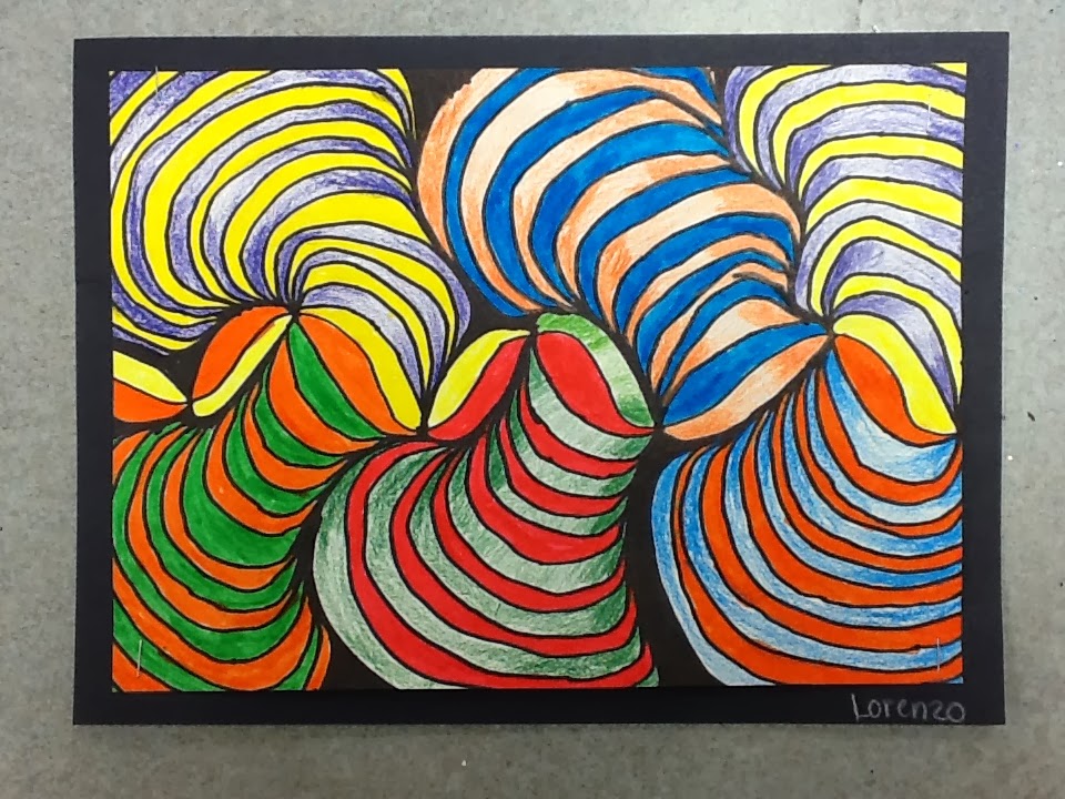 960x720 What's Happening In The Art Room 5th Grade Op Art - Op Art Painting