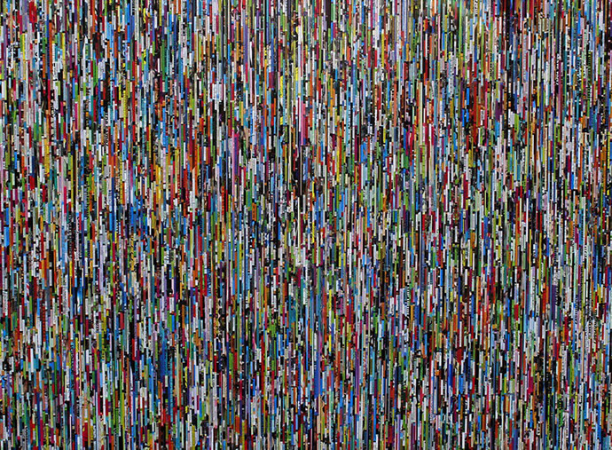 690x507 Other Life By Artist Yuvan Bothi Sathuvar Op Art, Painting - Op Painting