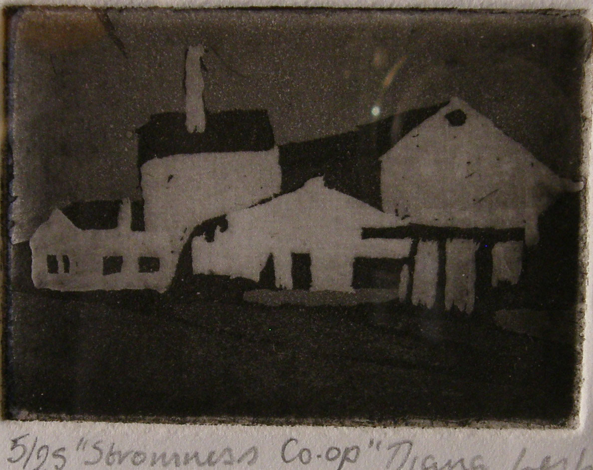 1188x942 Stromness Co Op Dianaleslie - Op Painting