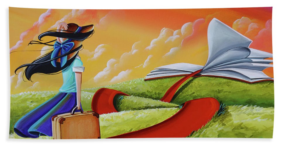 967x500 Life Is An Open Book Beach Sheet For Sale By Cindy Thornton - Open Book Painting