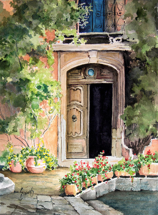 660x900 The Open Door Painting By Sam Sidders - Open Door Painting