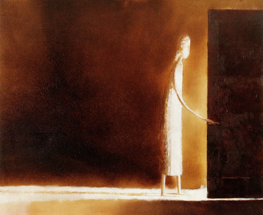 900x735 Andrej Artist - Open Door Painting