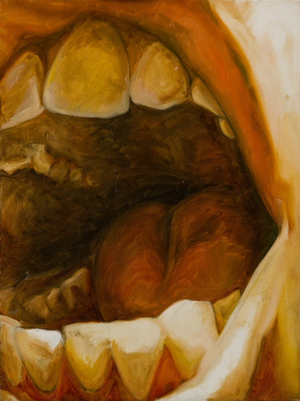 600x800 Painting - Open Mouth Painting