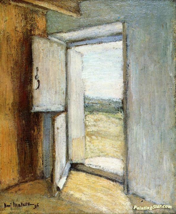 594x720 Open Door, Brittany Artwork By Henri Matisse Oil Painting Amp Art - Open Painting