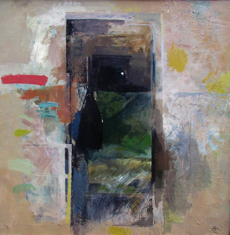 770x788 Saatchi Art The Open Door Painting By Teimuraz Gagnidze - Open Painting