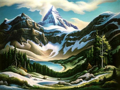 475x360 The Open Road Head For Art - Open Road Painting